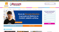 Desktop Screenshot of bennett.br